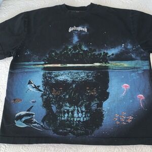 Godspeed‎ Skull Island Graphic Medium T-Shirt Embroidered Archives